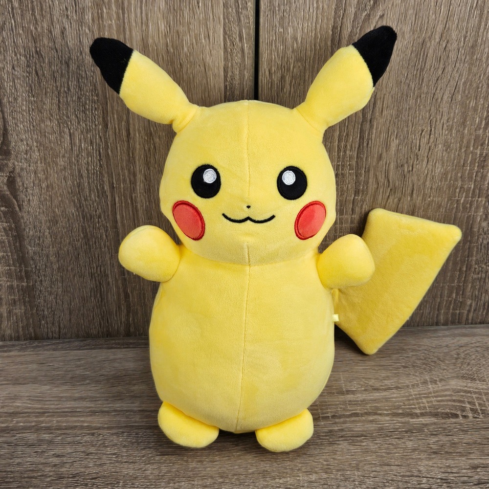 Squishmallows Pokemon Pikachu Plush 14 Inch Yellow Stuffed Animal Kellytoy 2023